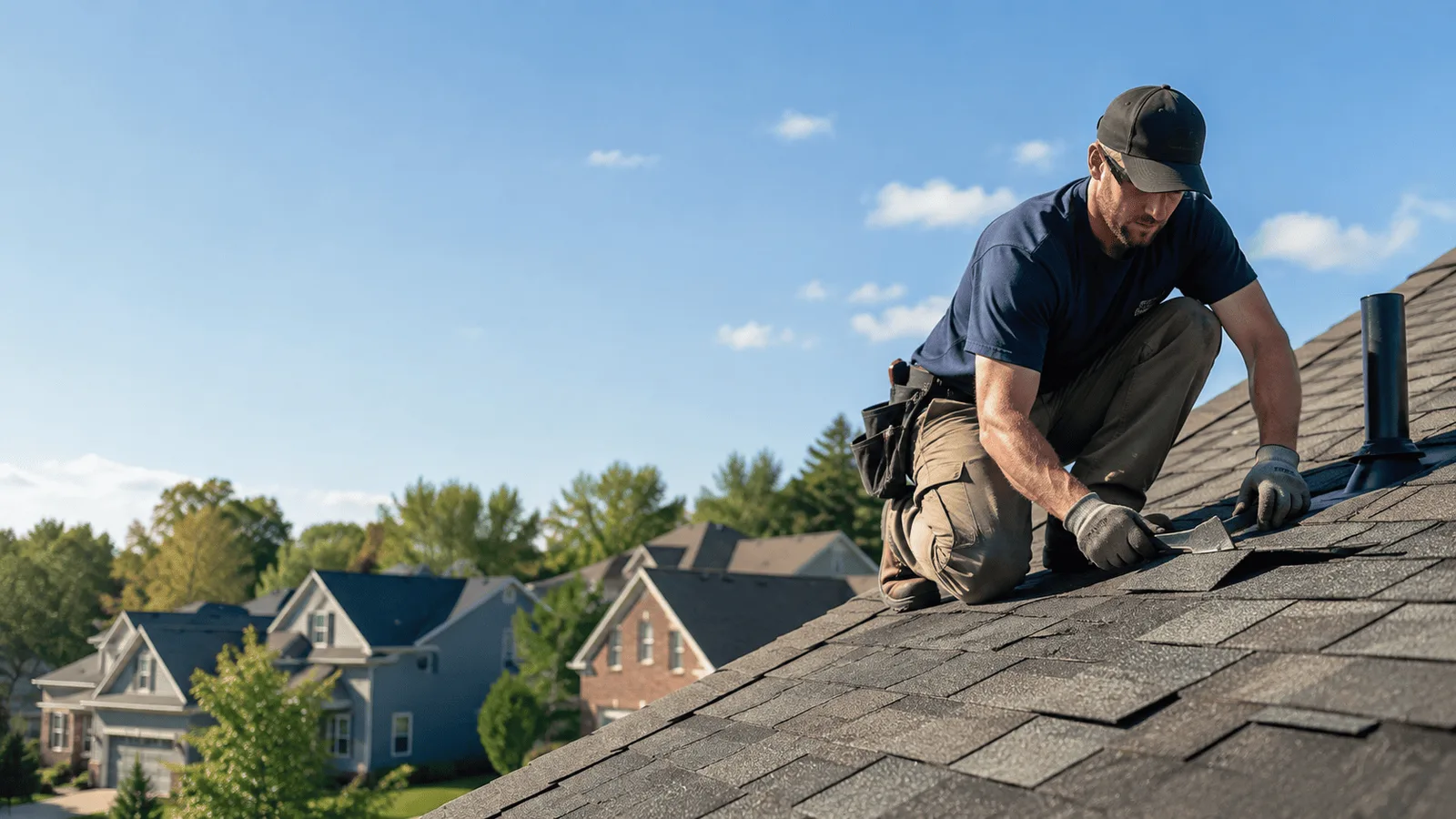 Roof Leak Repair in New Boston, MI near me